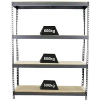 Proregal Schwerlastregal Wood Beast Four HxBxT 200x180x90cm | Fachlast