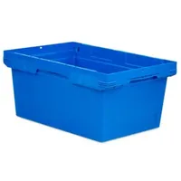 Proregal Conical Mehrweg-Stapelbehälter Blau HxBxT 27,3 x 40 x