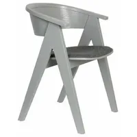 ZUIVER Armlehnstuhl Polyester grau