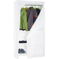Proregal Kleiderstangenregal Metal mit Regalbezug | HxBxT 180x90x50cm |