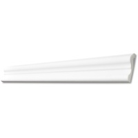Decosa Flachprofil F70, weiß, 70 mm, Länge: 2 m