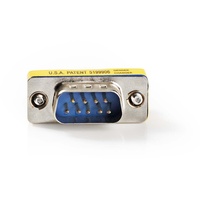 Nedis Serieller Adapter 9 pin SUB-D Silber