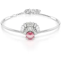 Swarovski Idyllia Armreif, Muschel, Rosa, Rhodiniert