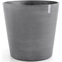Ecopots Blumentopf ECOPOTS "Amsterdam mit Rollen 100 Grau", grau,