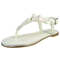 Buffalo Damen Sandalen Capri Butterfly2 1600155 Weiß White Kunstle...