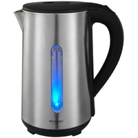 Michelino 1,8 Liter Wasserkocher mit LED-Licht Silber Matt 74353