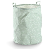 Zeller Wäschekorb rainbow, aus Leinwand, ø 38 x 48