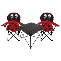 Mojawo 3er Kindersitzgruppe Kindertisch 2 Kinderstuhl Anglerstuhl Sitzgruppe -