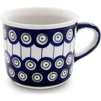 BUNZLAUER KERAMIK Kaffeetasse 0,4 l Blau