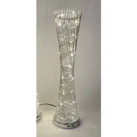 Formano LED Bodenlampe DRAHT gedreht H. 100cm D. 25cm