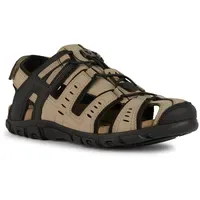 GEOX U4524b000me Strada Sandalen Dark Brown 42