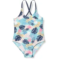 Playshoes Badeanzug Mädchen Schwimmanzug Badebekleidung, Tropisch, 98/104