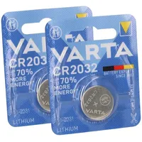 Varta 2x Ersatz Batterie passend für Apple AirTag Ortungsgerät