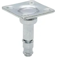 Wagner Anschraubplatte 28 mm x 28 mm 2 Stück