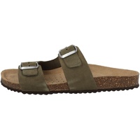GEOX D BRIONIA L Flat Sandal, SAGE, 40 EU