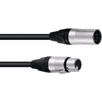 PSSO  DMX Kabel XLR 5pol 20m sw Neutrik (20
