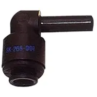 Riegler Einsteck-Winkelverbinder POM, Stutzen 15 mm, Schlauch-Außen- Ø15