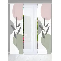 Home in green Schiebevorhang ¦ kupfer ¦ Synthetik ¦