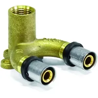 Pipetec Pressfitting-Wandwinkel - U-Form - 20 x 2 mm
