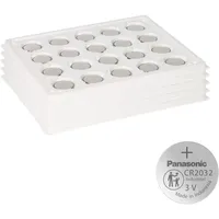 Panasonic 100x Panasonic CR2032 Batterie Lithium Knopfzelle CR2032BS Bulk