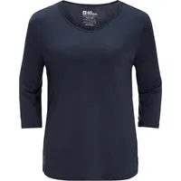Jack Wolfskin Mola 3/4 T W T-Shirt, Night Blue,