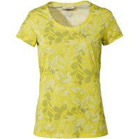 Vaude Skomer All Over Print Kurzarm-t-shirt - Sunbeam -