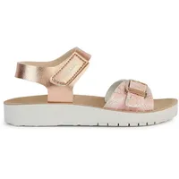 GEOX Damen J Costarei Gi Sandal, Rose Gold, 38