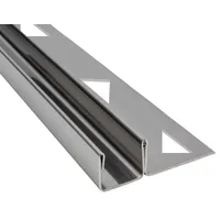 Glaszentrum Hagen - 2440x12,5x11 mm U nerezový stenový profil