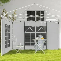 Outsunny Seitenwände für Pavillon 3x3/3x6 m 2 Stück 2,95