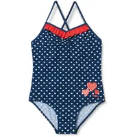 Playshoes UV-Schutz Badeanzug Mädchen Schwimmanzug Badebekleidung, Herzchen, 134/140