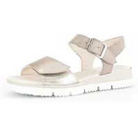 Gabor Fashion Riemchensandalen in beige | Gr.: 40,5
