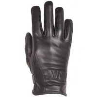 Helstons Cream Damen Lederhandschuhe - Black - 9