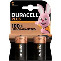 Duracell Alkaline Batterien Power C 1,5V MN1400/LR14 2er Pack