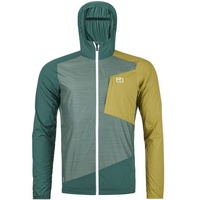 Ortovox Herren Windbreaker Jacke (Größe M, gruen)
