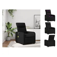 VidaXL Massagesessel Schwarz Kunstleder