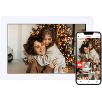 Rollei Smart Frame WiFi 100 mit App-Funktion Digitaler Bilderrahmen,