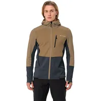 Vaude Monviso Grid Kapuzenfleece - Oat - S