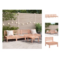 VidaXL Gartensofas ohne Armlehnen 4 Stk. Massivholz Douglasie
