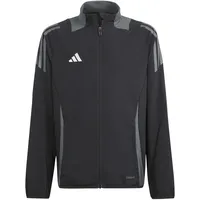 Adidas Tiro 24 Competition Kids Präsentationsjacke Kinder Fußballjacke, schwarz