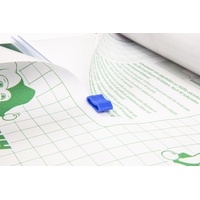 Jolly Bucheinbandfolie selbstklebend mit Cutter transparent 45,0 cm x