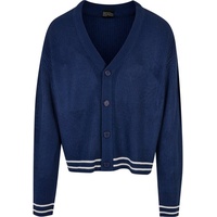 URBAN CLASSICS Sporty Box Strickjacke Space Blue XL