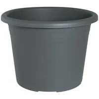 Geli Cylindro Blumentopf Anthrazit – Ø45cm Kunststoff Pflanztopf 30L