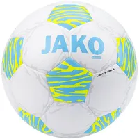 Jako Animal Leicht-Fußball 644 weiß/lightblue/neongelb 290g 5