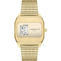 Liebeskind Berlin Liebeskind Damenuhr Edelstahl gelbgold Damen
