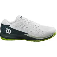 Wilson Herren Rush Pro Ace Tennis Shoe, White/Ponderosa Pine/Jasmine
