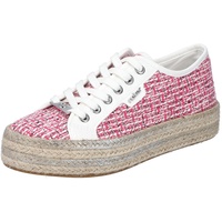 Rieker Damen 94000 Sneaker, Rosa, 39 EU