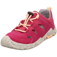 Superfit Mädchen Trace Sneaker, Rot Orange 5000, 29 EU