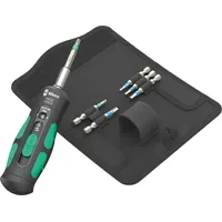 WERA Schraubenzieher Set 7515/7 (05075850001) 7-teilig schwarz/grün