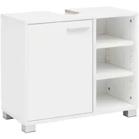 Wohnling Waschbeckenunterschrank WL5.341 weiß 60,0 x 32,0 x 55,0