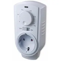 ChiliTec Steckdosenthermostat ST-35, ana" max. 3500W 5-30°C, AUS/AUTO, 230V
